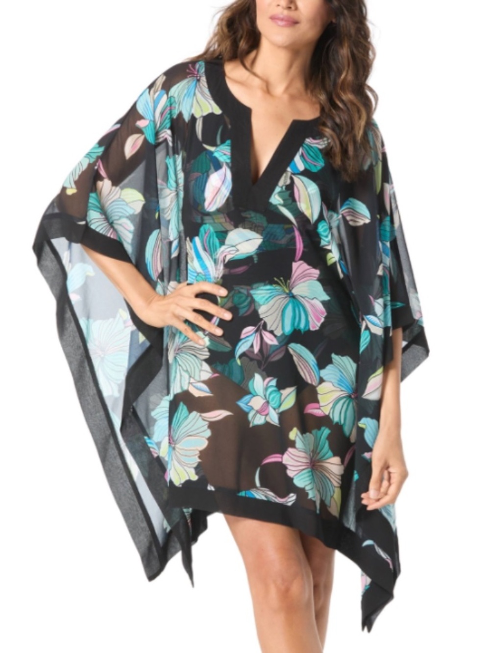 Coco Reef Contours Women's Cover Up Swimsuit Multi Size L/XL  12756 - Picture 3 of 3